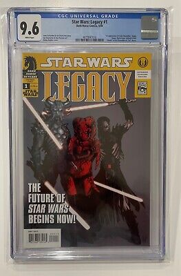 Star Wars: Legacy #1 CGC 9.6 (Dark Horse Comics 2006) Key Issue 1st Appearances!