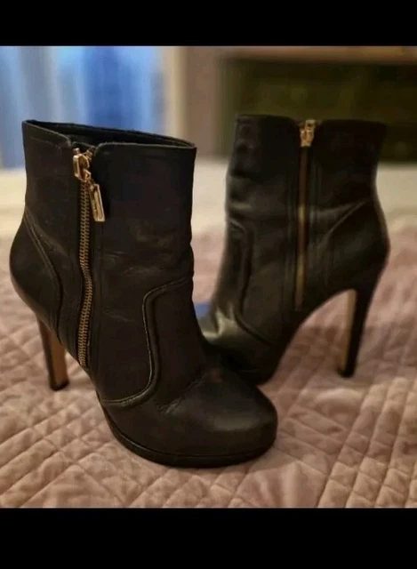 Chaussures En Cuir Marron River Island Taille UK 5 Pour Femme - Occasion