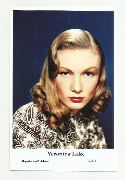 (Bx14) Veronica Lake Swiftsure Photo Postcard (C23/11) Filmstar Pin Up Glamor