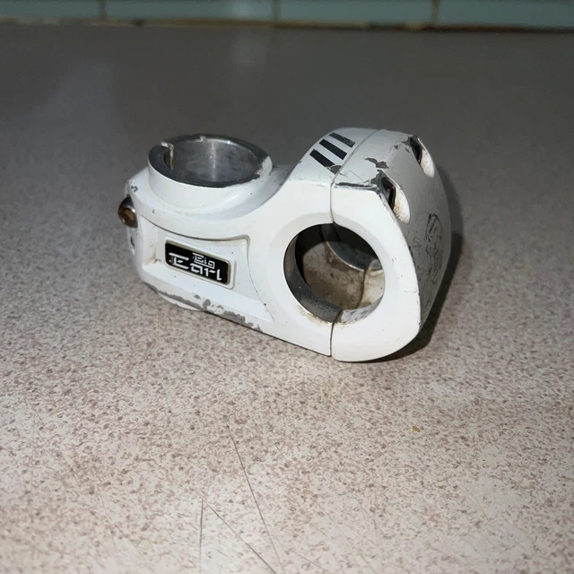 BONTRAGER BIG EARL 50mm White Threadless Stem Clamp retro mtb