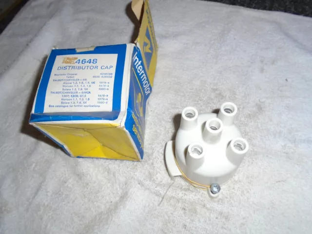 Talbot Alpine Solara Horizon Minx Rapier, Simca 1307 Intermotor Distributor Cap