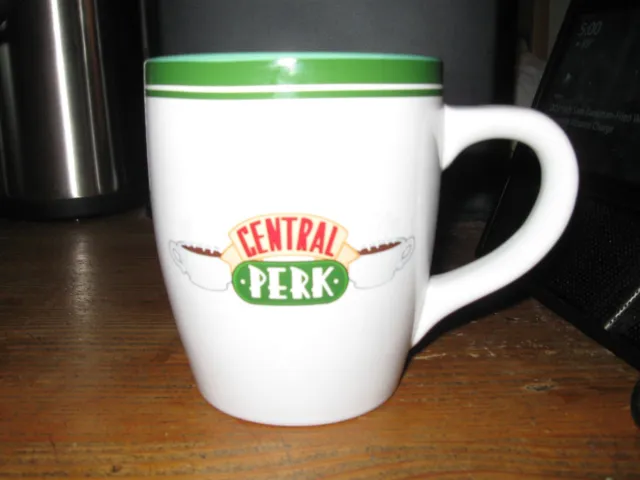 Friends Coffee Mug Large 20 oz. Central Perk  Green Inside