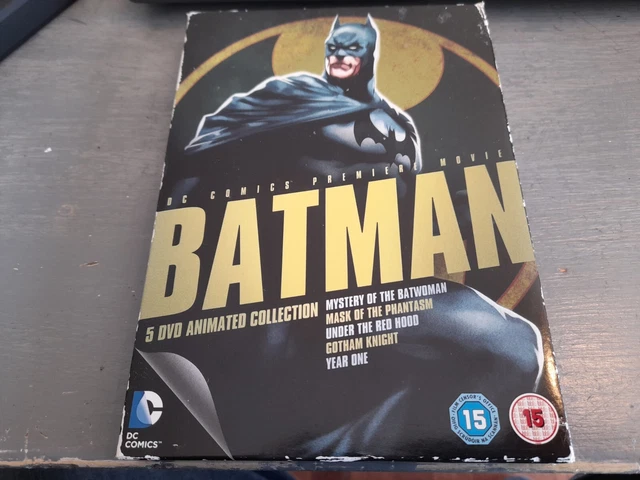 Batman 5 Dvd Animated Collection Dvd Boxset Dc Comics Premiere Free Uk Postage
