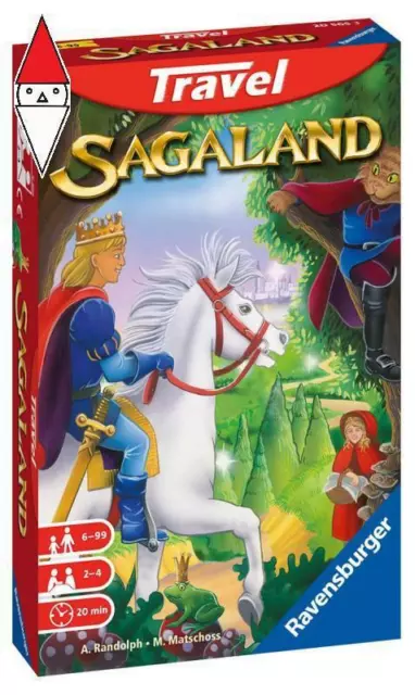 Gioco Da Tavolo Ravensburger Sagaland