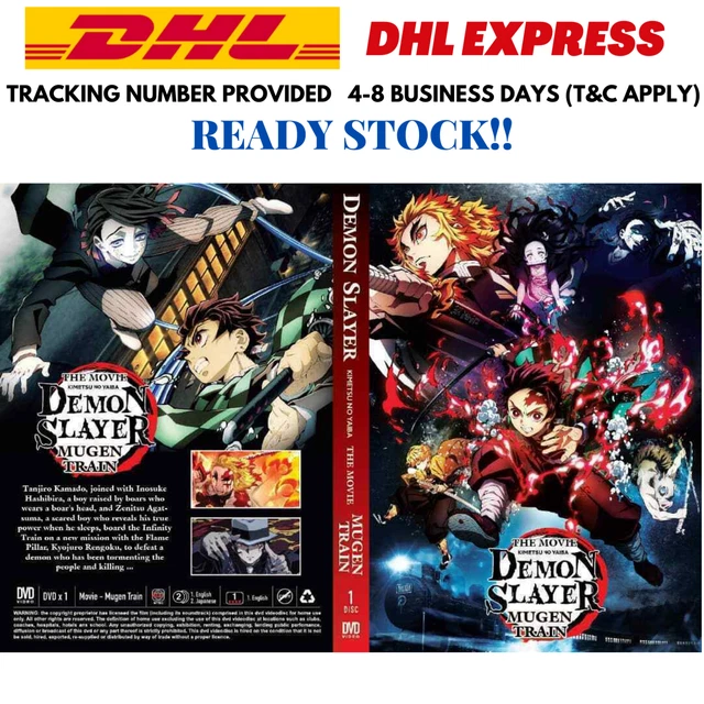 DVD DEMON SLAYER Kimetsu No Yaiba The Movie:Mugen Train Eng Dub Box Set - Demon Slayer Kimetsu No Yaiba The Movie Mugen Train Dub