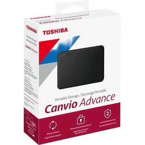 NEW Toshiba HDTCA40XK3CA Canvio Advance 4 TB Portable Hard Drive - External