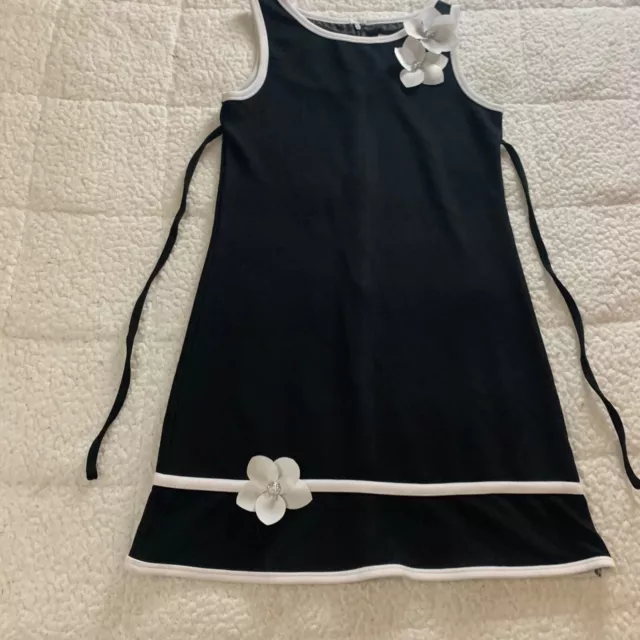 Sweet Heart Rose Black Girls Dress Size 16