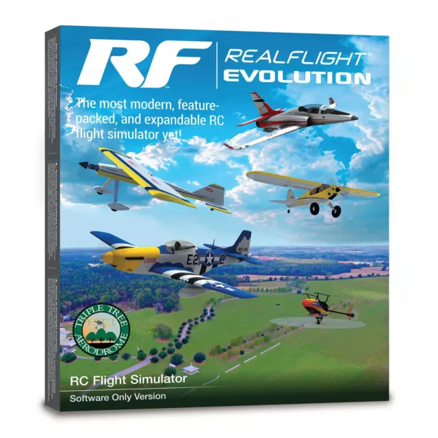 RealFlight RFL2001 Evolution RC Flight Simulator Software Only 2