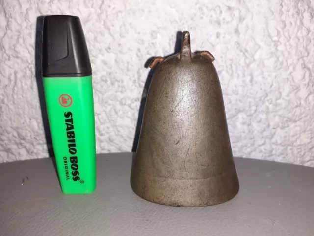N°2 ancienne cloche en bronze DUBOIS AU PUY ? 18ème siecle