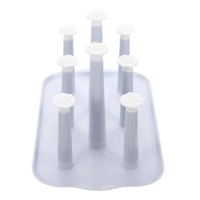 Lot De 3 Brosses à Biberon En Silicone - 29 Cm, Poils TPE Doux, Tête Flexible 90°, Pour Biberons, Gourdes, Bouteilles - Lavable Au Lave-vaisselle