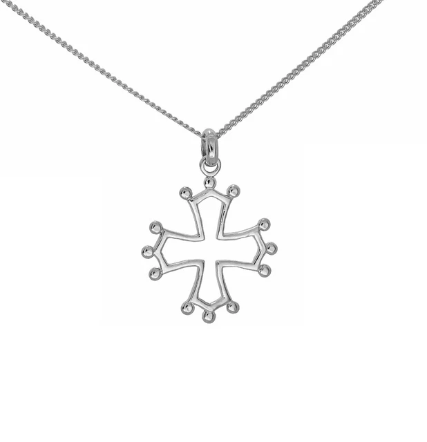 Grande Croix Pendentif Pour Homme En Argent 925 - Avec Ou Sans Chaîne Et Boîte - Neuf Avec étiquettes