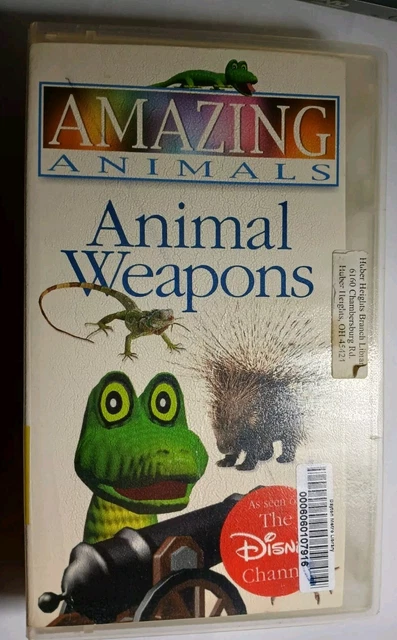 Henry S Amazing Animals Animal Weapons Vhs Tape 1999 Education Rare