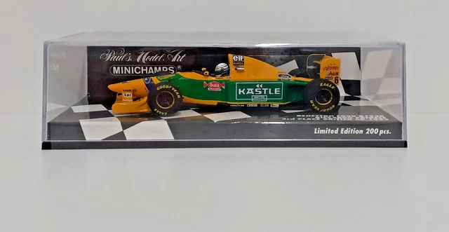 MINICHAMPS F1 100920120 BENETTON FORD B191B n°20 1992 M. Brundle 1.18