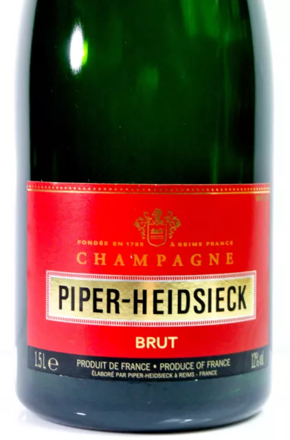 Piper Heidsieck Champagner, 1,5l Magnum Dekoflasche, Showbottle, Displayflasche 2