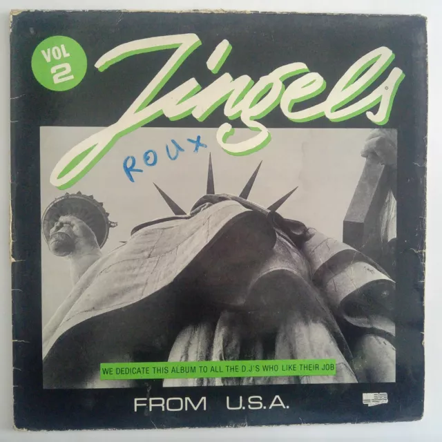 Unknown Artist ‎– Jingels From U.S.A. Vol.2 - Jingels From U.S.A.– 1982 - France