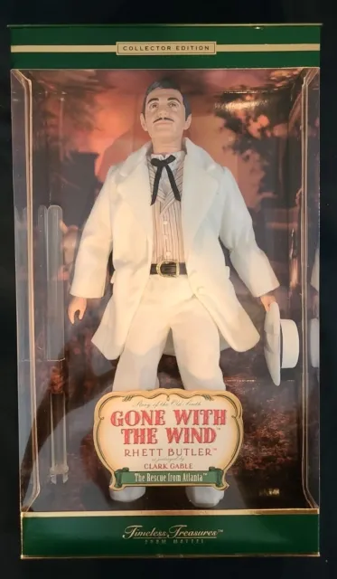 2001 Rhett Butler Doll Gone With The Wind - Clark Gable Timeless Treasure - NEW