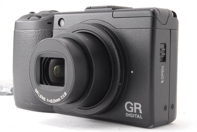 [NEAR MINT in Box] Ricoh GR Digital III 10.0MP Compact Black Camera from JAPAN 2