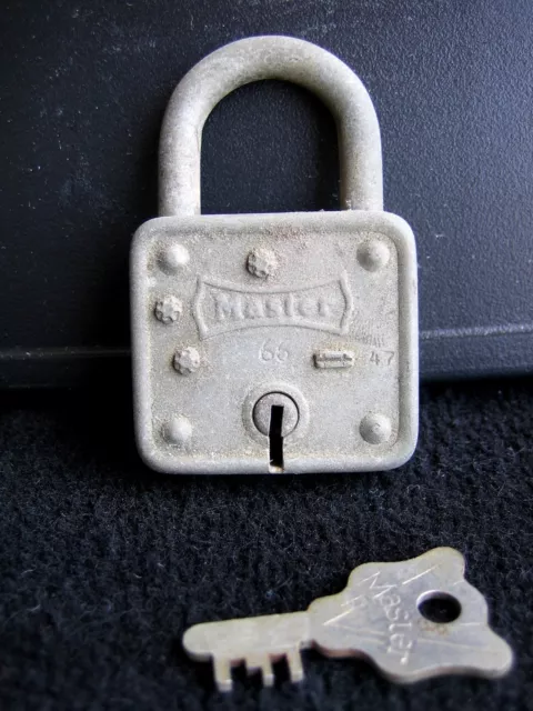 Vtg MASTER Lock Made in USA Combination Gym Locker New No. 1500-D
