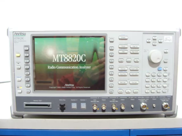 Anritsu MT8820C Radio Kommunikation Analysator + LTE Fdd / Tdd & Spectrum