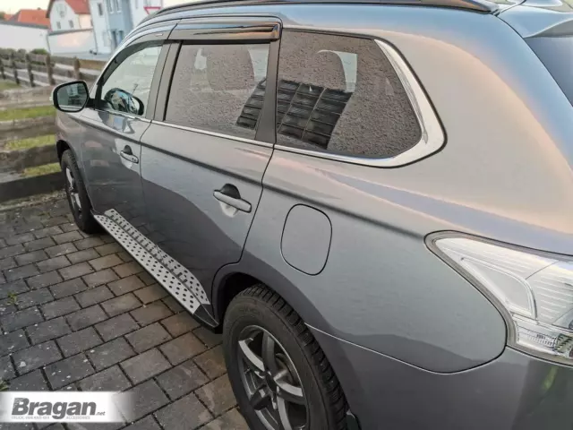 Running Boards For 2012 - 2019 Mitsubishi Outlander MK3 Aluminium ABS Side Steps 2