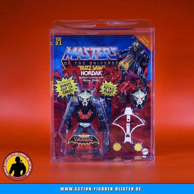 Masters of the Universe MotU Origins Blister Case für Deluxe zB Leech, King Hiss 3