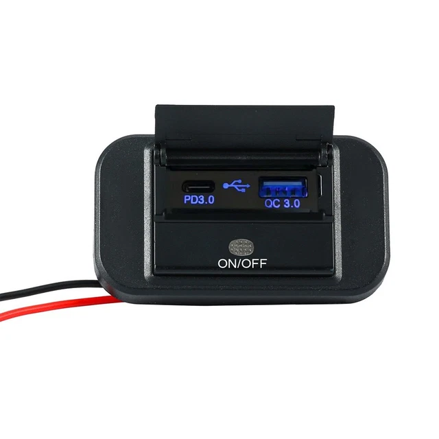 La Couleur Noire Chargeur De Voiture USB à 3 Ports, Charge Rapide 3.0 12V, Cigare Pour Samsung