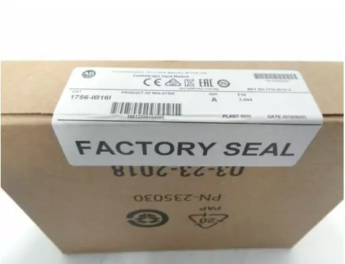 New Factory Sealed Allen Bradley 1756-IB16I ControlLogix 16 Point D/I Module