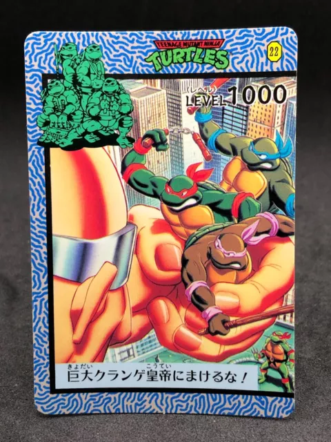 Crange Mutant Ninja Turtles Takara 1994 Mirage Studios Trading Card TCG 22 Japan