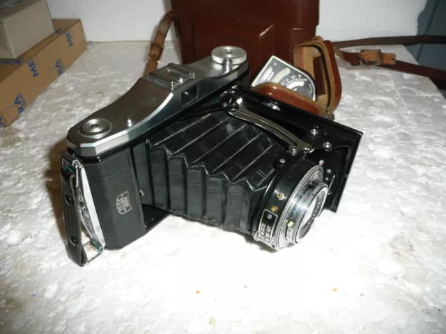 Zeiss Ikon Nettar Klappkamera mit Novar Anastigmat 4,5/105mm , 21756