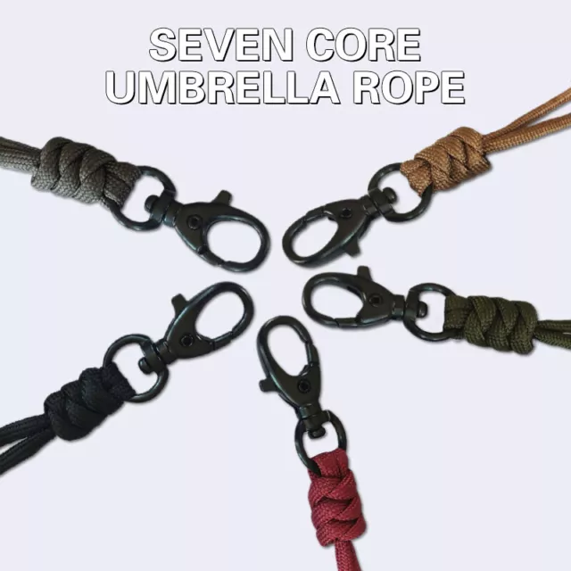 Rotatable Buckle Outdoor Portable Rotating Long Neck Hanging Rope Anti Loss Rope