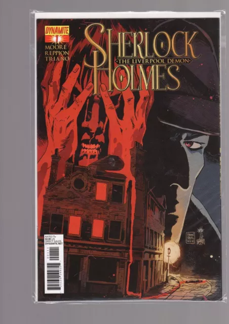 Sherlock Holmes The Liverpool Demon 2012 Dynamite #1A NM Francavilla Cover