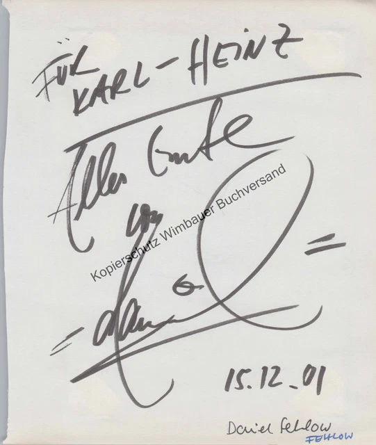 Original Autogramm Steffen Schröder /// Autograph Signiert – GAPMJB