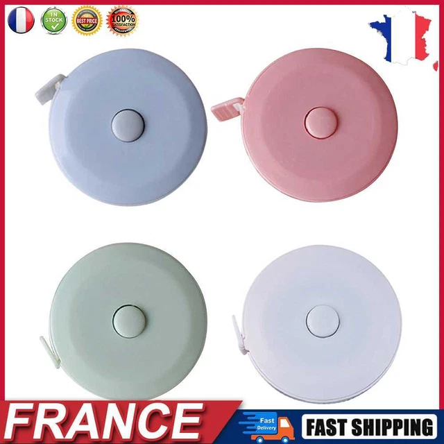 2m Retractable Measure Tape Children Height Size Gauge Measurement Roll Ruler fr