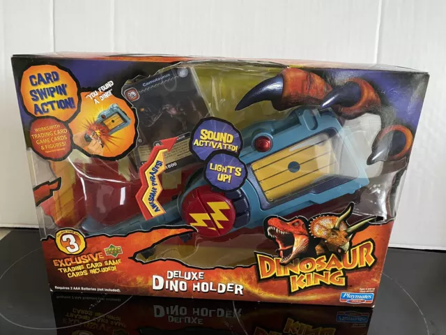 Sega Playmates Dinosaurier König DELUXE DINO SLASHER Kartendeck Wischer Halter Spielzeug Neu