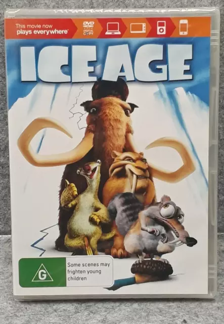 NEW: ICE AGE 1 Family Comedy Animation Movie DVD Region 4 PAL Free Fast Post