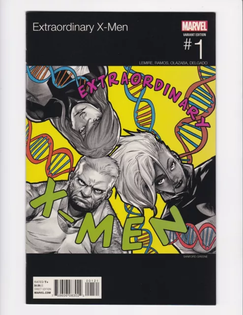 Extraordinary X-Men #1 Hip Hop De La Soul Variant Marvel 2016 1st Print