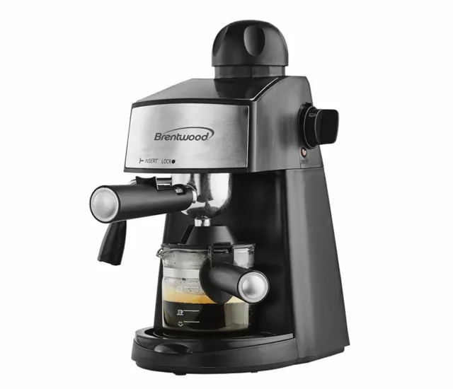 BRND NEW Brentwood GA-125 Espresso and Cappuccino Maker, Black
