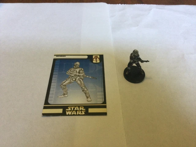 2006 Star Wars Miniatures Stat Cards (Only) – Legacy Of The Force O3 – Rebel Pilot / Princess Leia