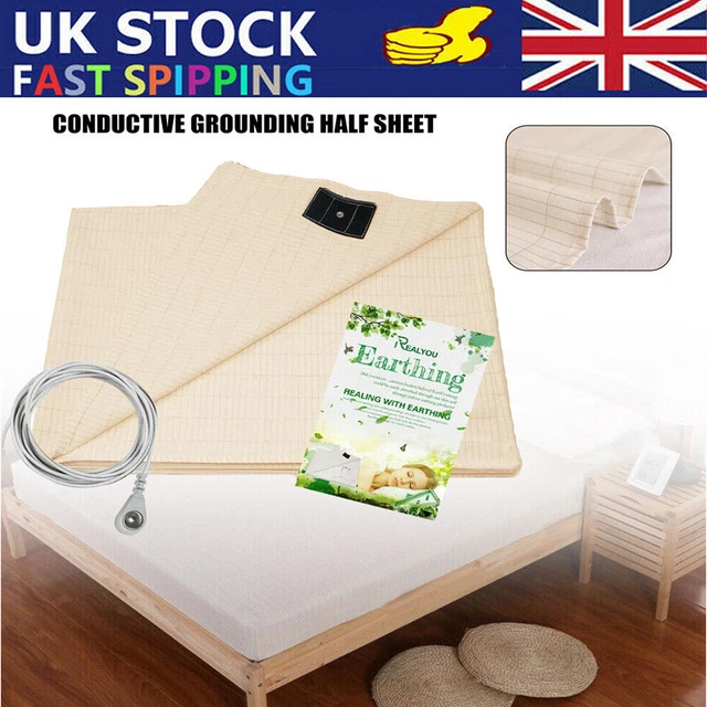EARTHING SHEET WITH UK Plug Grounding Connection Cord Conductive