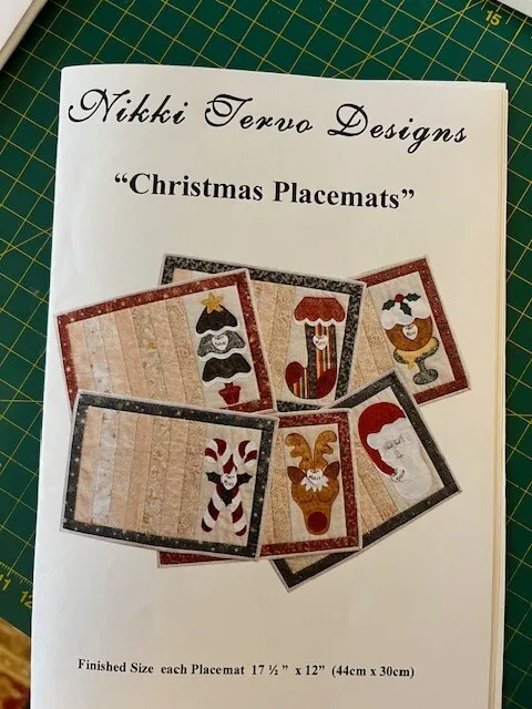Nikki Tervoo Designs Christmas Placemats
