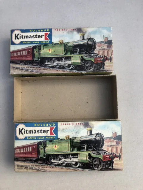 Rosebud Kitmaster No.7 Prairie Tank Empty Box Only + Spare Lid GC