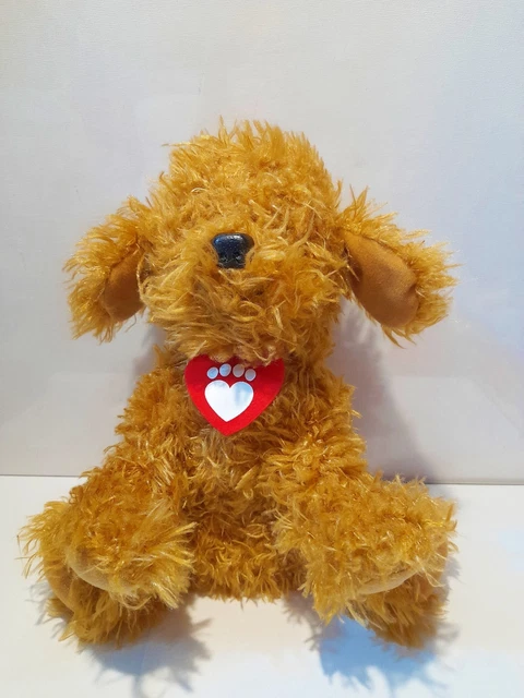 WAFFLE THE WONDER Dog Soft Toy makes sounds cbeebies golden bear Waffle ...