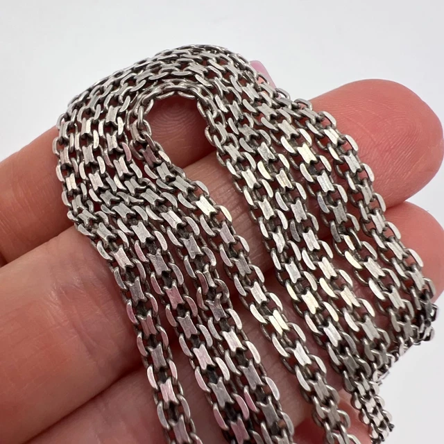 Petit Collier Ancien Pour Bébé Ou Poupée - Bijou Vintage