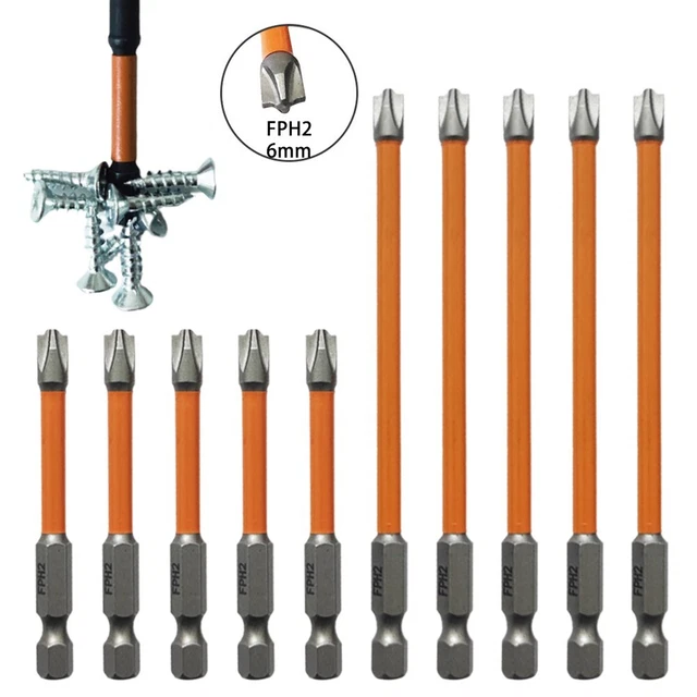 SPECIAL CROSS SCREWDRIVER Bit Sandblasting Treatment Special