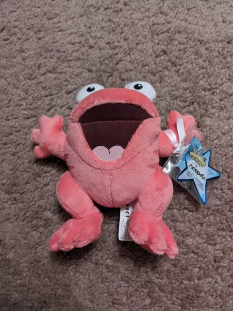 NWT 2008 Pink Quiggle Neopets Keyquest Plushie Stuffed Animal w/CODE! Series 3