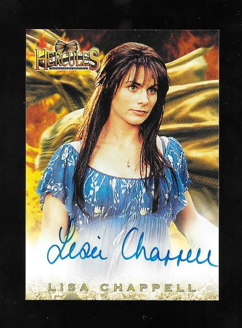 LISA CHAPPELL AUTOGRAPH A11 as Melissa from Hercules The Legendary Journeys  $14.99 - PicClick