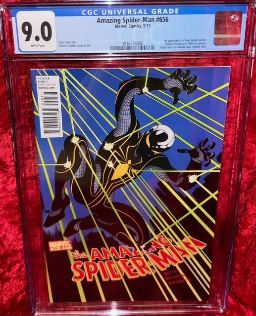 Amazing Spider-Man #656 - CGC 9.0 - 1st Spider Armor (2011) - Origin of Massacre