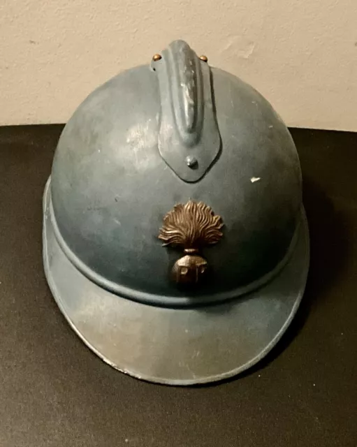 French Wwi Adrian Helmet Shell