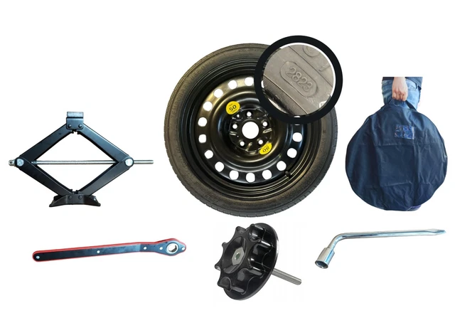 Set - Space Saver Wheel DACIA JOGGER R16 4x100x60,1 + Wrench