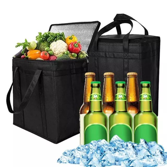 Picnic bag refrigerator office etc. picnic camping folding insulating bag